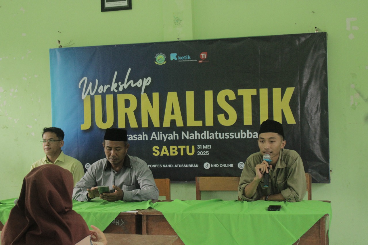 Gandeng Praktisi Media, MA Nahdlatussubban Pacitan Lahirkan Generasi Pewarta Muda Melalui Workshop Jurnalistik